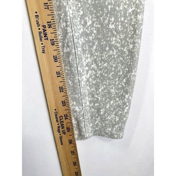 Spanx Jean-ish Ankle Leggings Pants Womens Large Speckled Gray Pull On 20018R - Picture 9 of 11